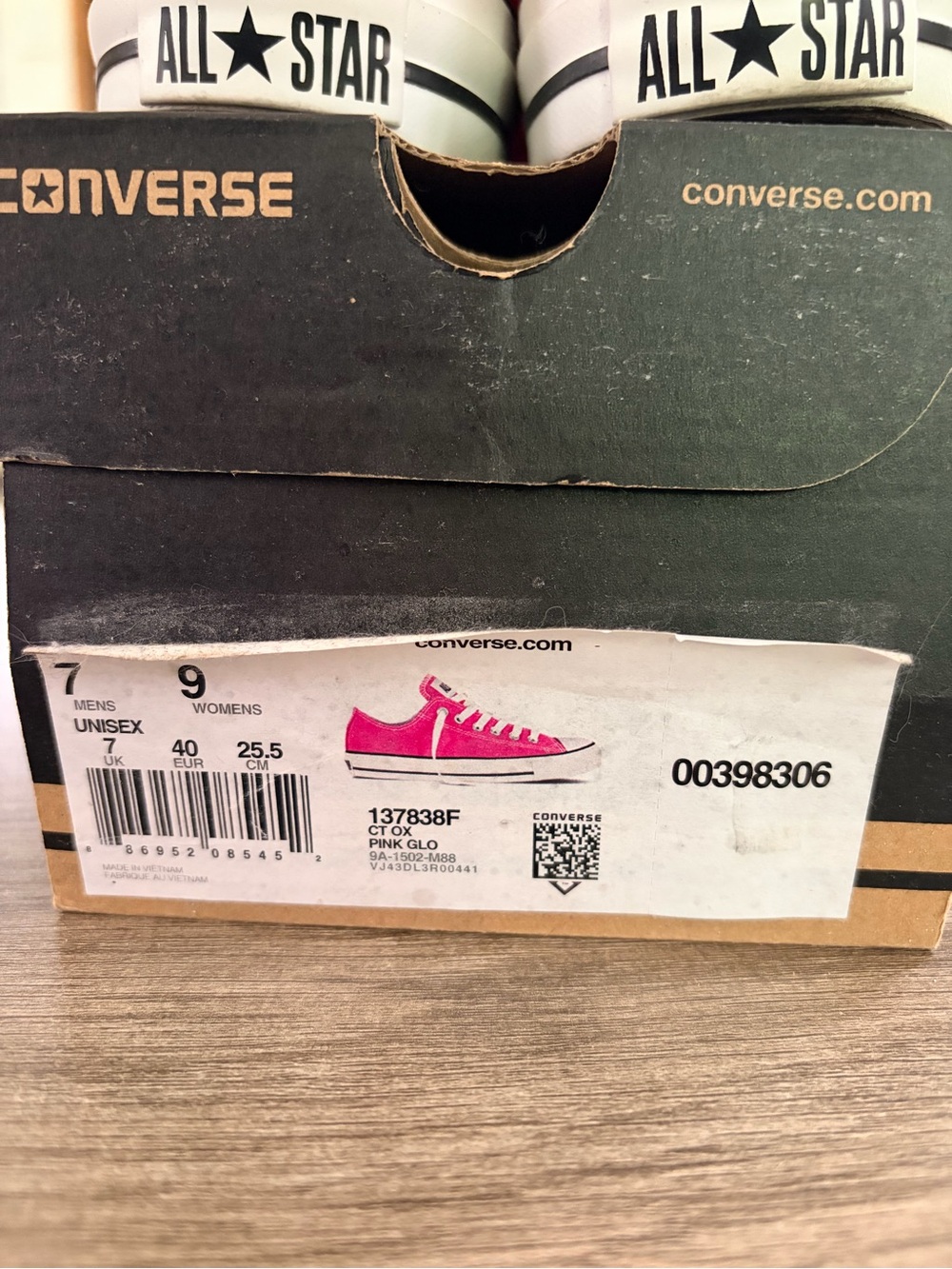 Converse Hot Pink Low-Top Canvas Sneakers - Women's - Picture 6 of 6